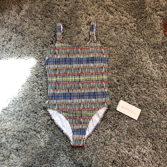 Athleta Other - ATHLETA MULTICOLOR SCOOP ONE PIECE